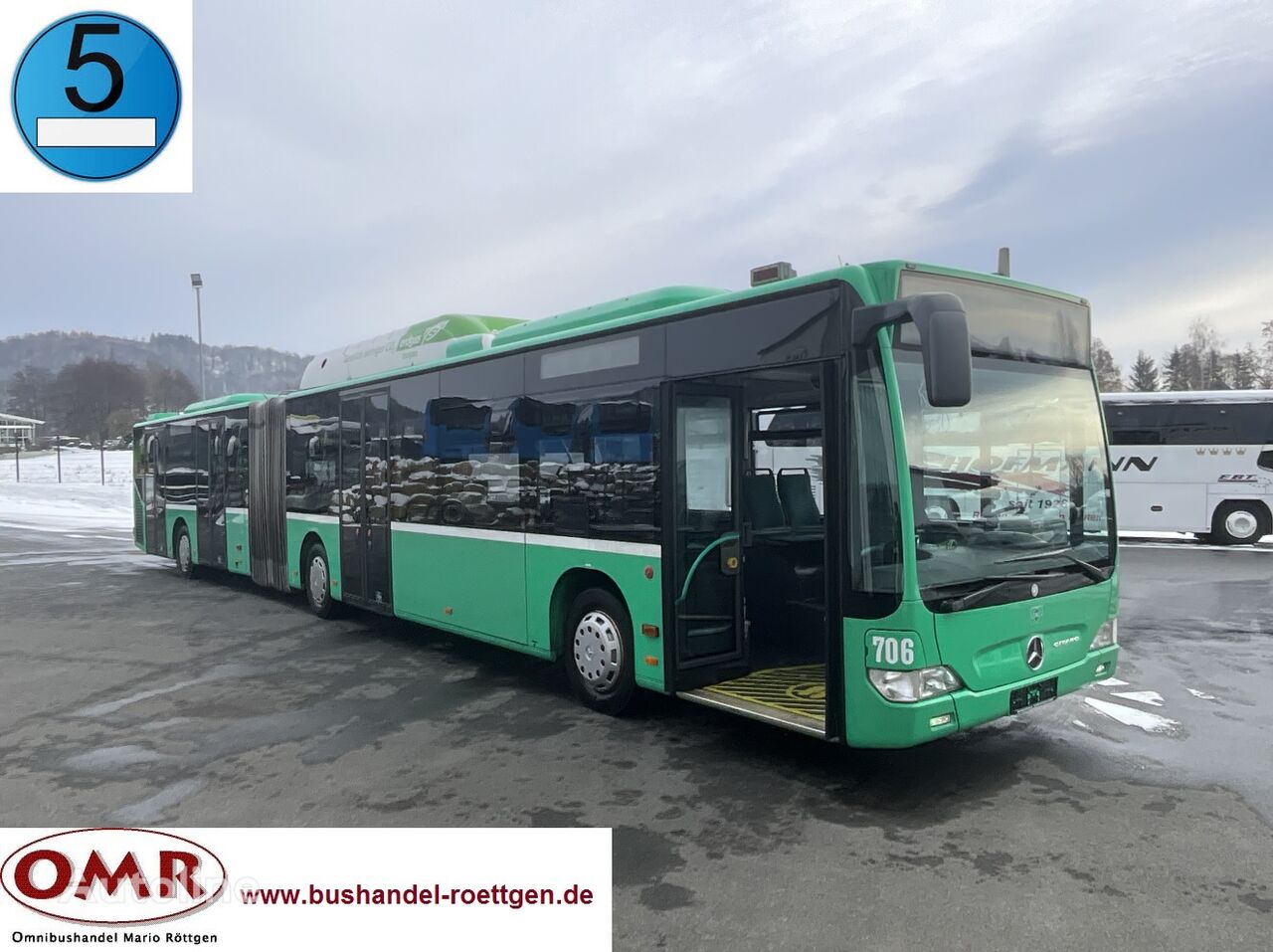 حافلة مفصلية Mercedes-Benz O 530 G CNG Citaro