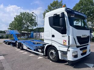 شاحنة نقل السيارات IVECO Stralis 460 6X2 EURO 6 + GS MEPPEL - TRUCK-TRANSPORTER