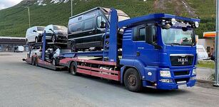شاحنة نقل السيارات MAN TGS 18.480 *4x4 *LOHR *8 CARS *ONLY 400tkm