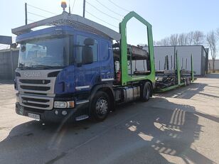 شاحنة نقل السيارات Scania P450 + العربات المقطورة شاحنة نقل السيارات