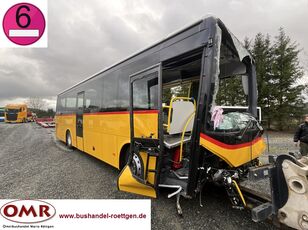 الباص السياحي Irisbus Iveco Crossway بعد وقوع الحادث