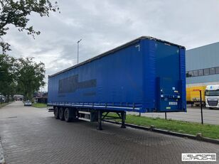 نصف مقطورة ستائر منزلقة Groenewegen DRO-14-27 NL trailer - SAF Axle