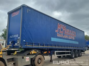 نصف مقطورة ستائر منزلقة Lawrence David 2016 Lawrence David Tri Axle Curtainsider Trailer