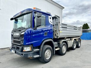 شاحنة قلابة Scania G 450 XT 8x4 Bordmatic Retarder Navi