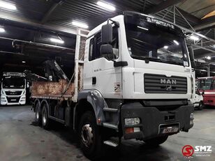 شاحنة مسطحة MAN TGA 26.390 Hiab 166E-4 HIPRO