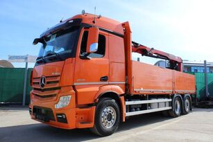 شاحنة مسطحة Mercedes-Benz 2545 6x2 LL KRAN PALFINGER PK 20.501L Nr: 069