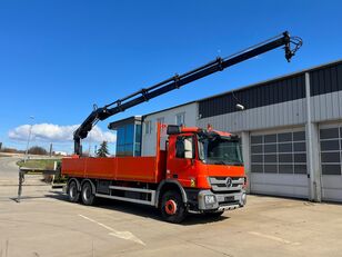 شاحنة مسطحة Mercedes-Benz Actros 2636 / 6x4 / 2013 / HIAB 166