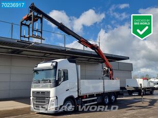 شاحنة مسطحة Volvo FH 500 6X2 Retarder Euro 6 ACC Palfinger