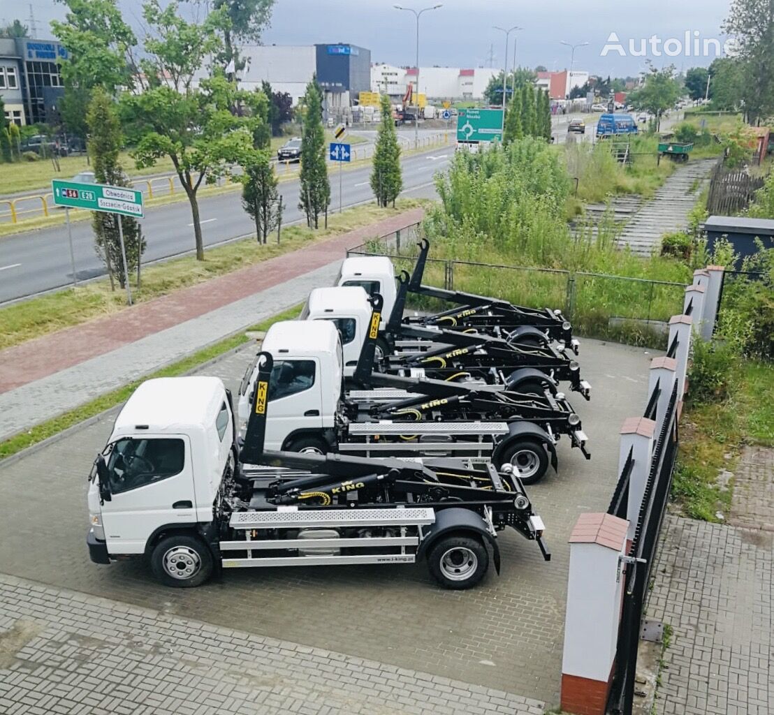 جديدة شاحنة ذات الخطاف Mitsubishi Fuso 9C18 + KING HZ6R Hooklift