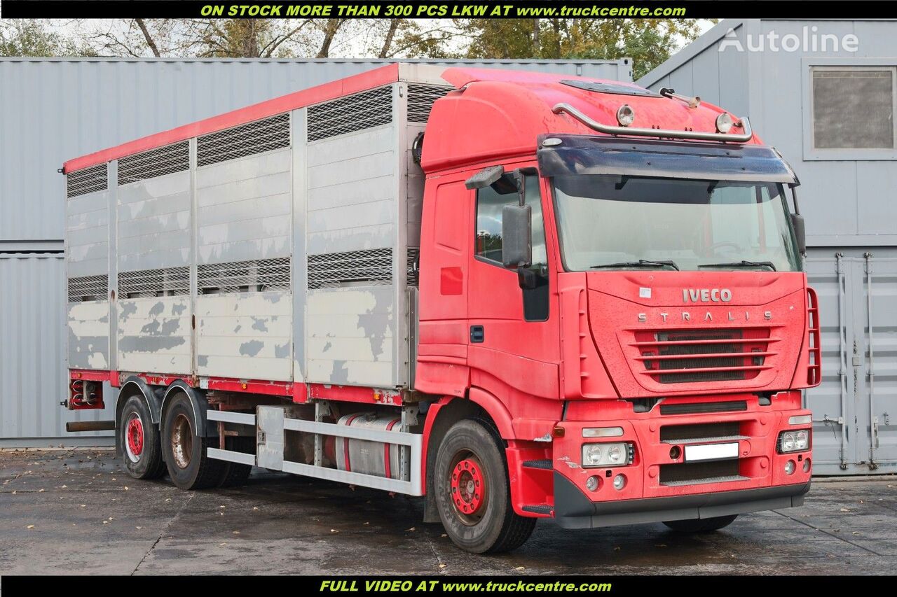 kamion za prevoz na kone IVECO STRALIS 260, 6x2, BDF, ANIMAL TRANSPORTATION