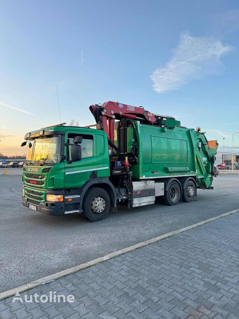 شاحنة جمع ونقل النفايات Scania P310  CNG
