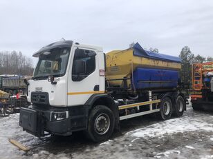 آلة التغطية بالرمل Renault Renault c320 RHD gamma gritter 6x4 schmidt startos 9m3