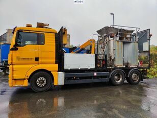 آليات خدمية / المرافق العامة متنوعات MAN TGX 26.480 Boiler truck with crane. Rep object