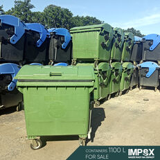 حاوية النفايات Garbage containers | 1100 L | Green