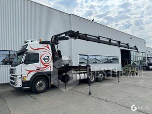 عربة مقطورة مسطحة Volvo FM 450 HIAB XS 477 E-5 PRO