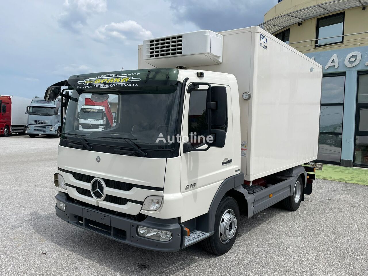 شاحنة التبريد Mercedes-Benz 818  L ATEGO