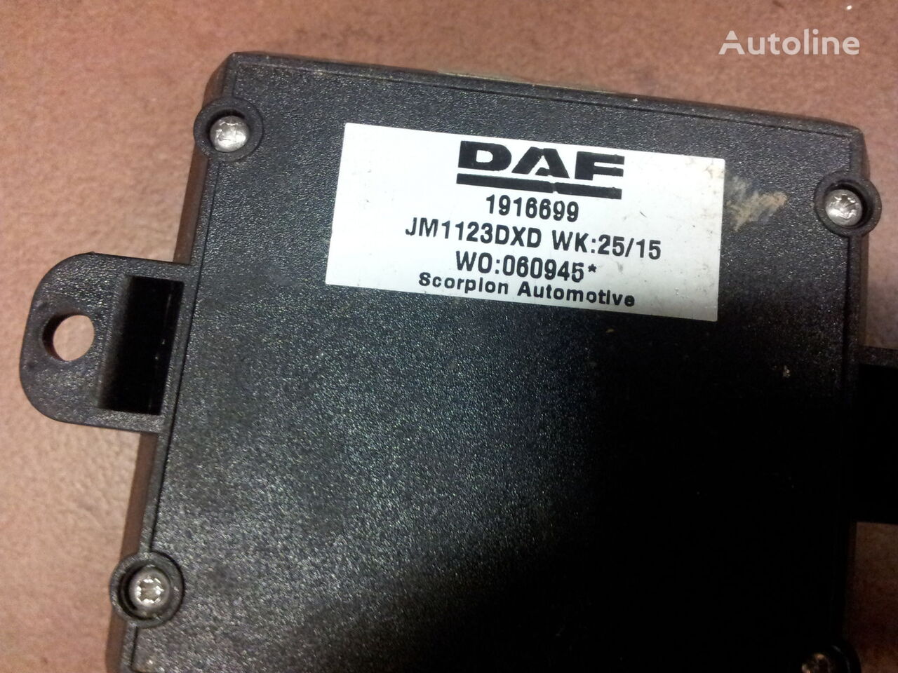 وحدة التحكم DAF XF 106, EURO6 control unit, 1916699, 1604951, 1963634 لـ السيارات القاطرة DAF 106 XF EURO6