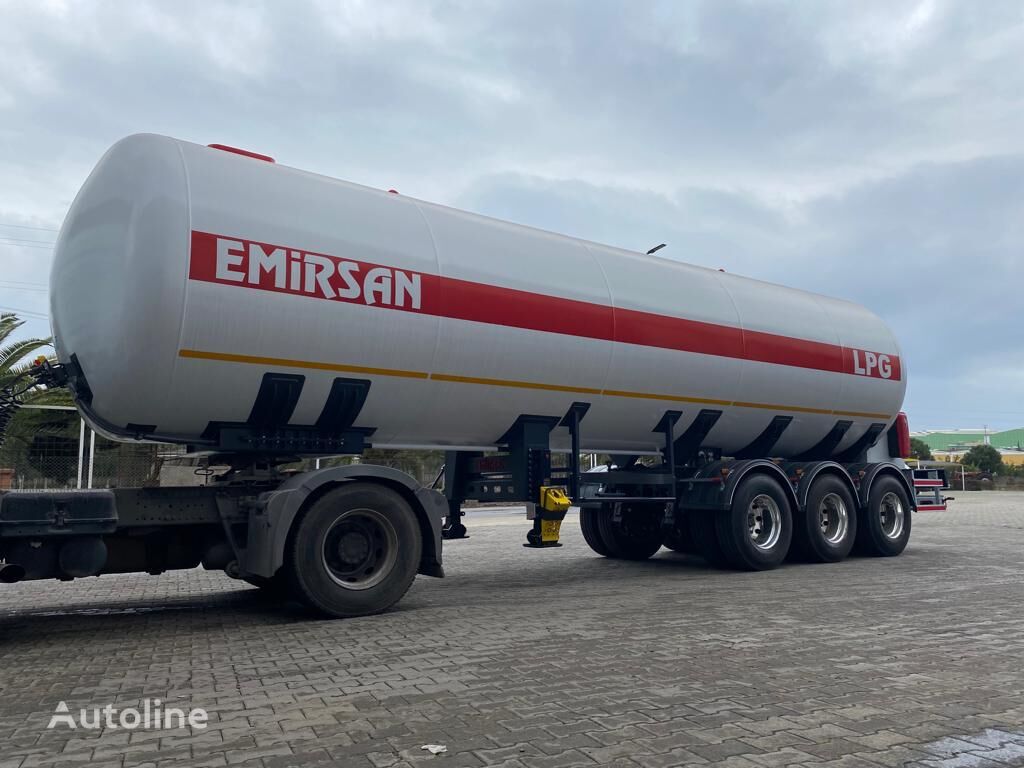 جديد شاحنة الصهريج Emirsan 2024 LPG Tank Semi Trailer