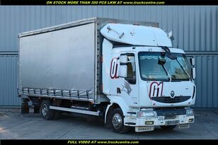 صندوق خلفي مغطى Renault MIDLUM 220.12, TAIL LIFT MBB 1500 KG,16 PALLETS