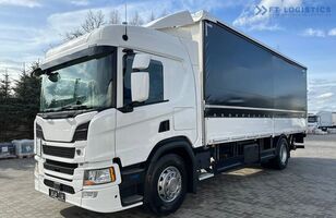 صندوق خلفي مغطى Scania P320 / WINDA / Stan IDEALNY / 18EP /Nawigacja / 520 tyś km /TOP