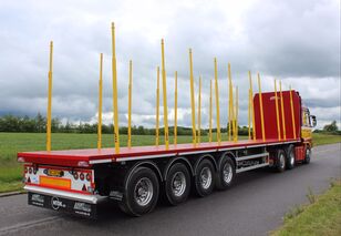 جديدة العربات نصف المقطورة شاحنة نقل الأخشاب ATM ÅT400