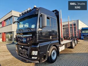 شاحنة نقل الأخشاب MAN TGX 26.500 6X2-4 LL LKW ZF Intarder / Lenkachse / Liftachse