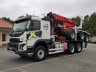 شاحنة نقل الأخشاب Volvo FMX 540 + العربات المقطورة شاحنة نقل الأخشاب