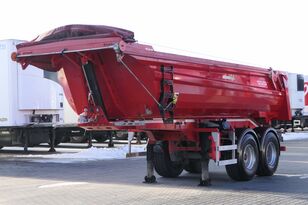 العربات نصف المقطورة شاحنة قلابة Stas CIMAR / TIPPER 19 M3 / WHOLE STEEL / 2 AXES / LIFTED AXLE / HYDR