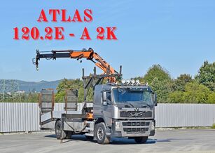 سحب شاحنة Volvo FM 340 * Abschleppwagen 6,10m*ATLAS120.2E-A2K/FUNK