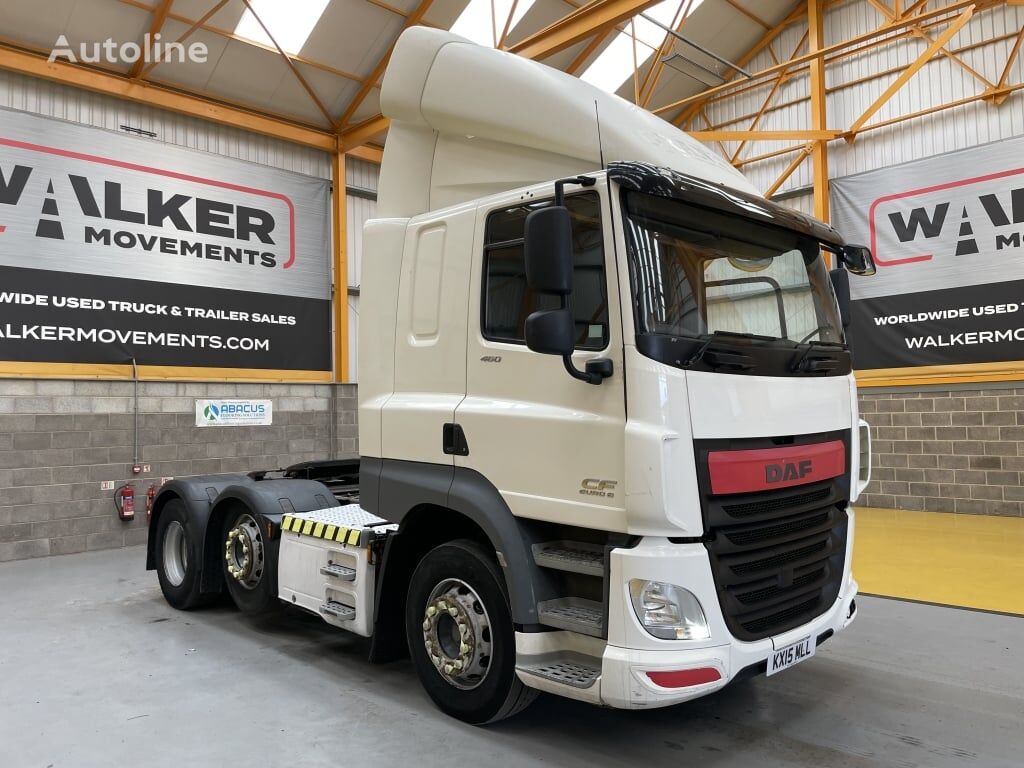 السيارات القاطرة DAF CF460 *EURO 6* 6X2 TRACTOR UNIT – 2015 – KX15 MLL