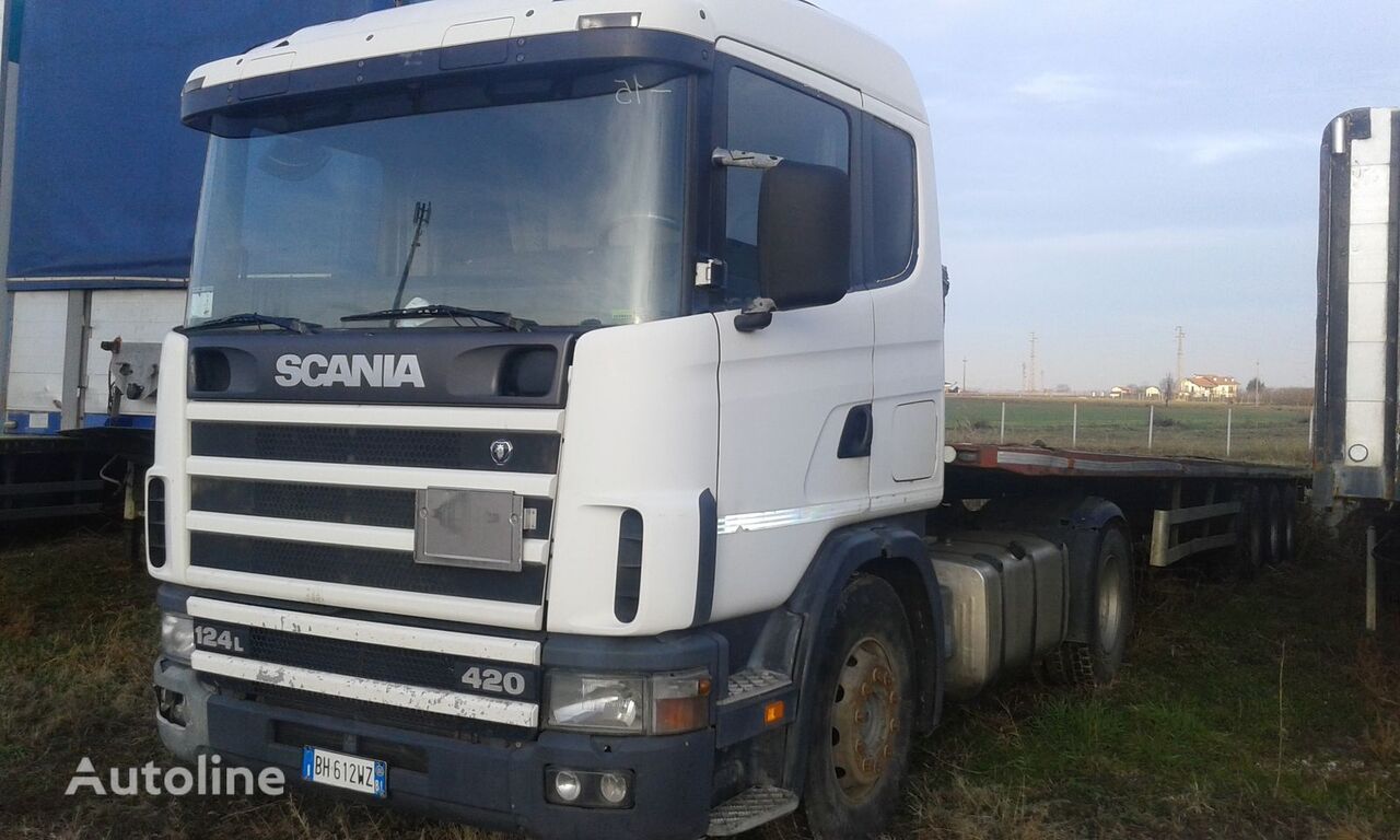السيارات القاطرة Scania 124L420