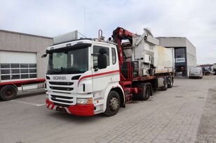 السيارات القاطرة Scania P 410 + نصف مقطورة نقل الخردة