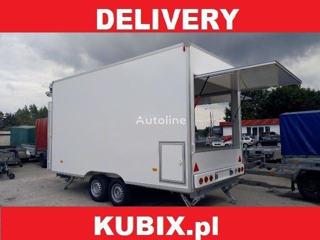 جديد العربات المقطورة نقل البضائع Niewiadów H20421HT Niewiadów Catering trailer, Verkaufsanhänger 420x203x23