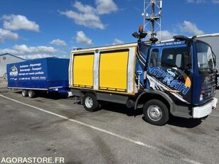 شاحنة الورشة Renault CAMION + العربات المقطورة شاحنة مقفلة